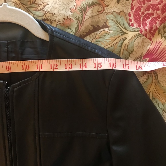 Tessuto SMALL faux leather jacket - Picture 10 of 11